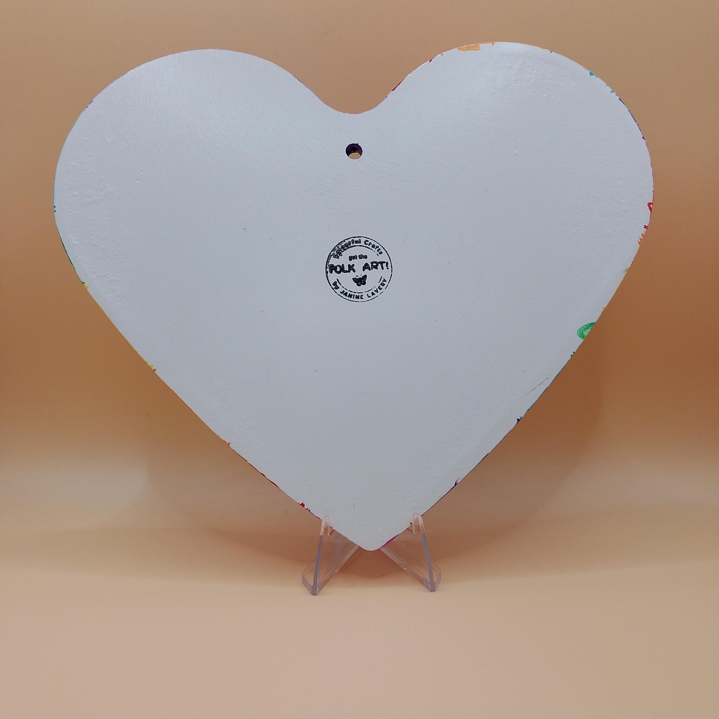 Rainbow Peace Wall Plaque