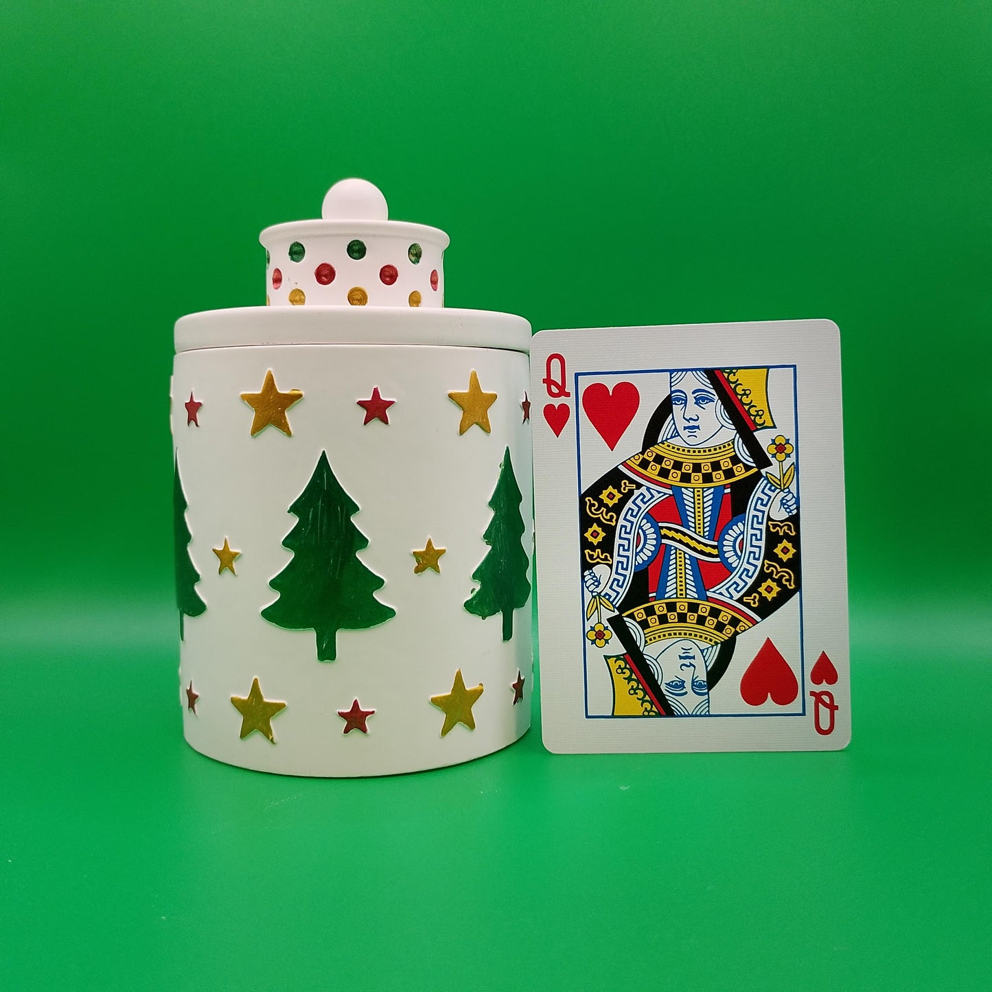 Christmas Candle Vessel