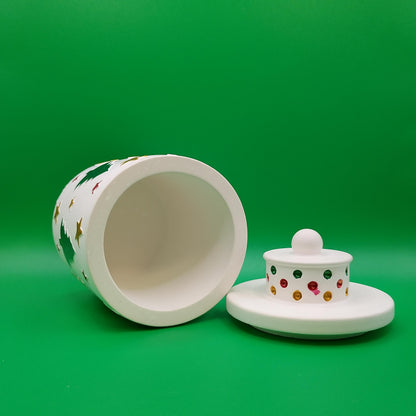 Christmas Candle Vessel