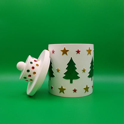 Christmas Candle Vessel