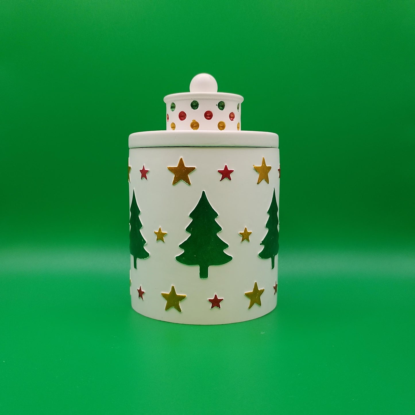 Christmas Candle Vessel