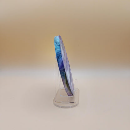 Set of Four Cosmic Coasters with Stand