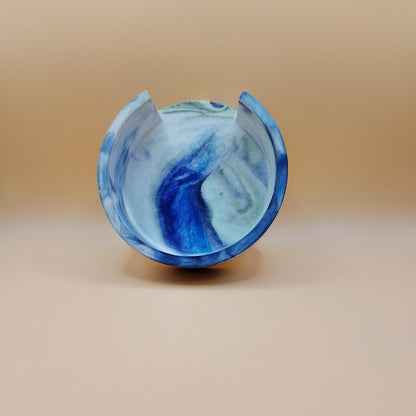 Set of Four Cosmic Coasters with Stand