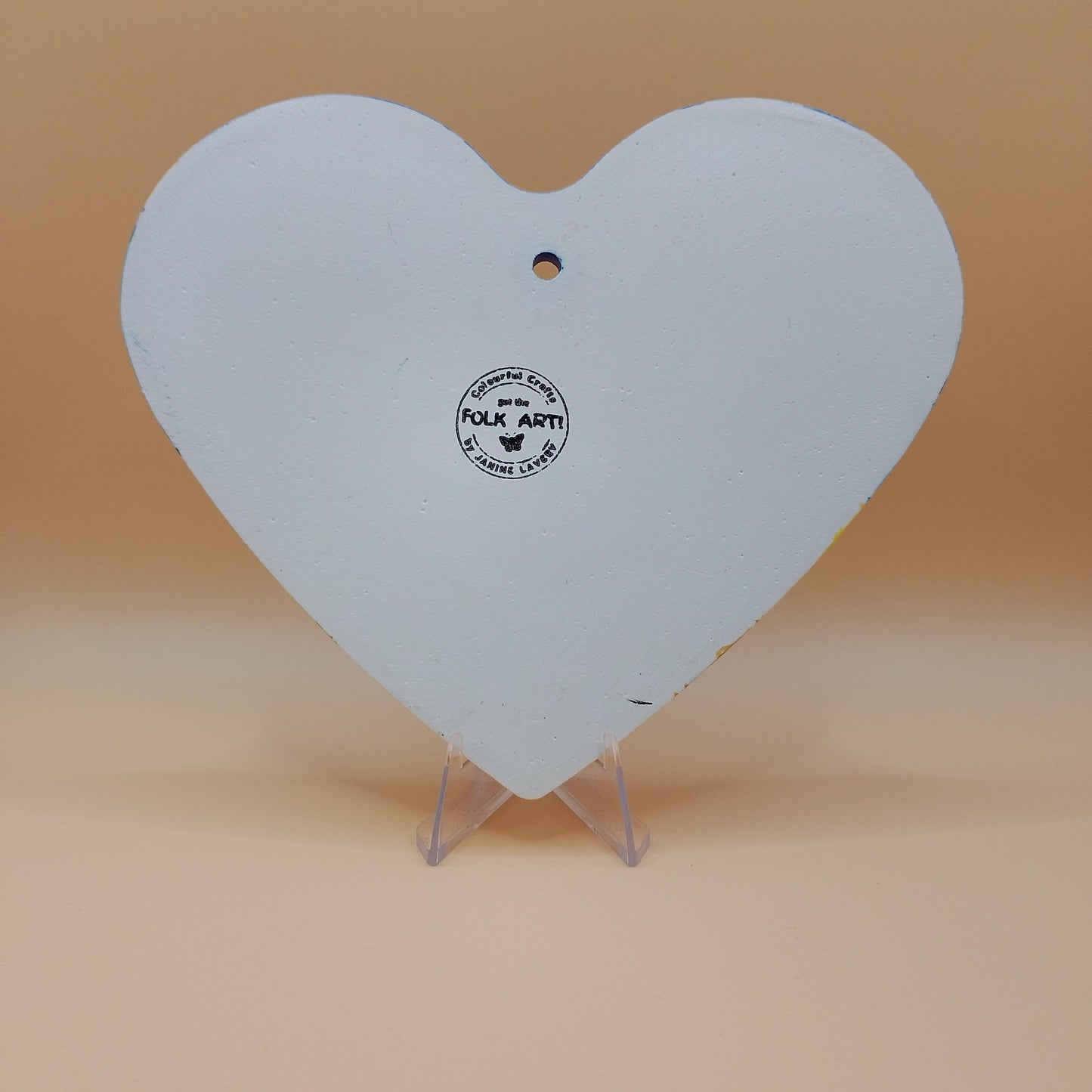 Desert Landscape Heart Wall Plaque