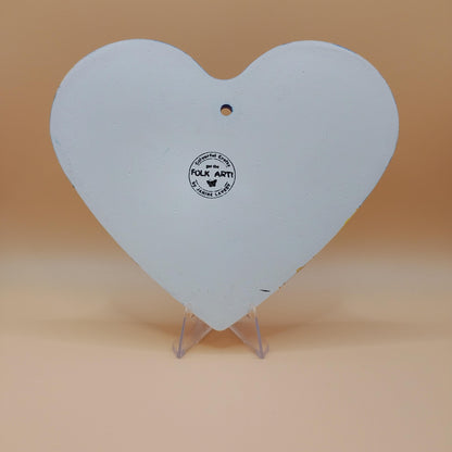 Desert Landscape Heart Wall Plaque