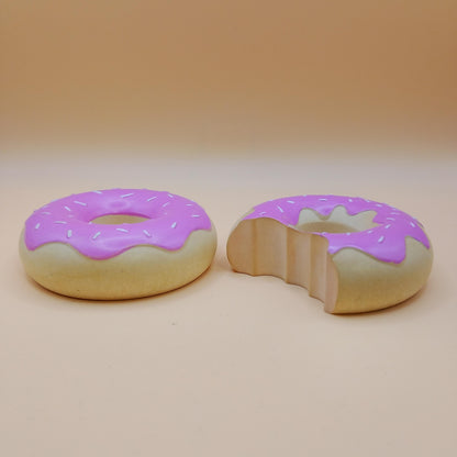 Pair of Doughnuts Candle Holders