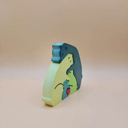 Bear Family Puzzle Ornament