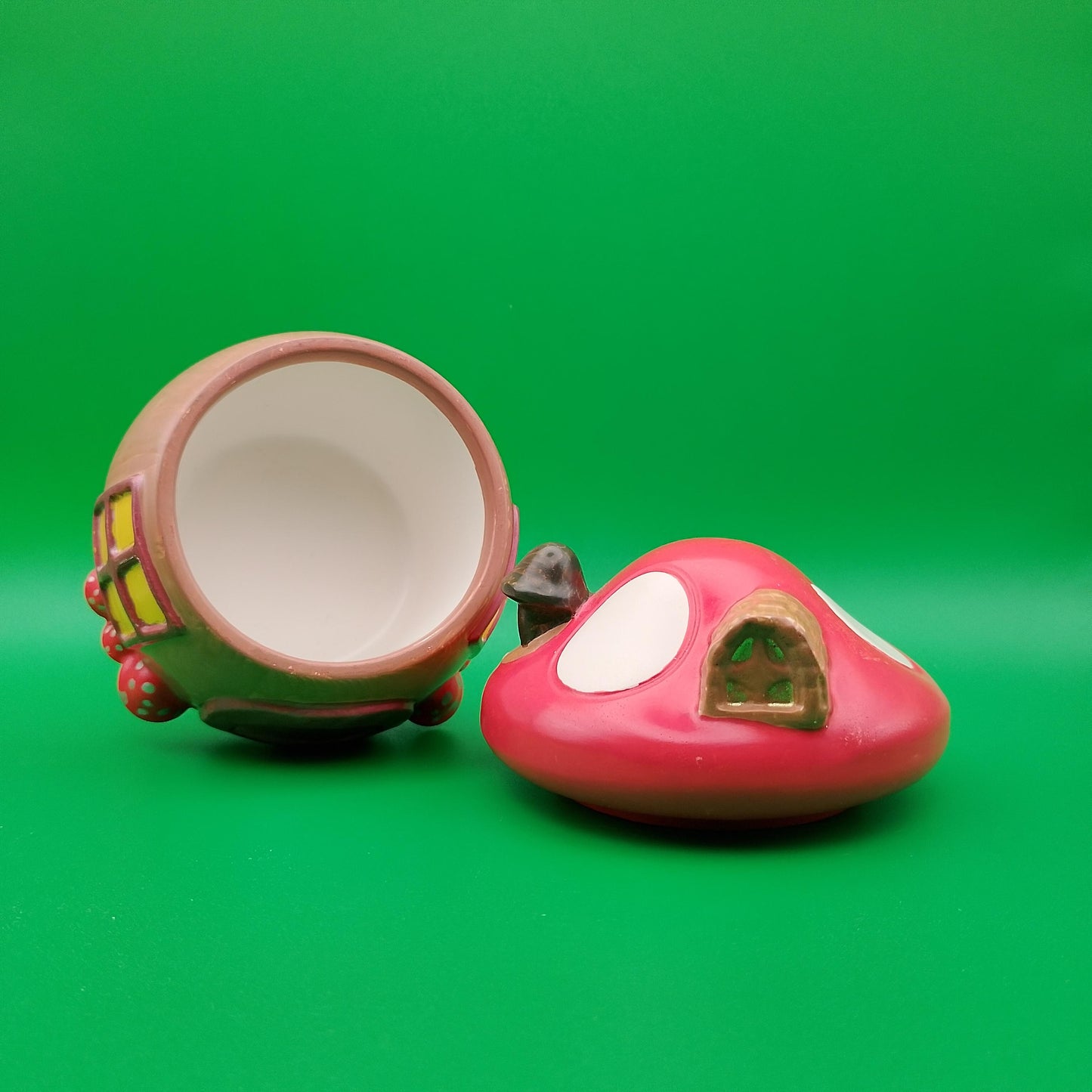 Mushroom House Jar