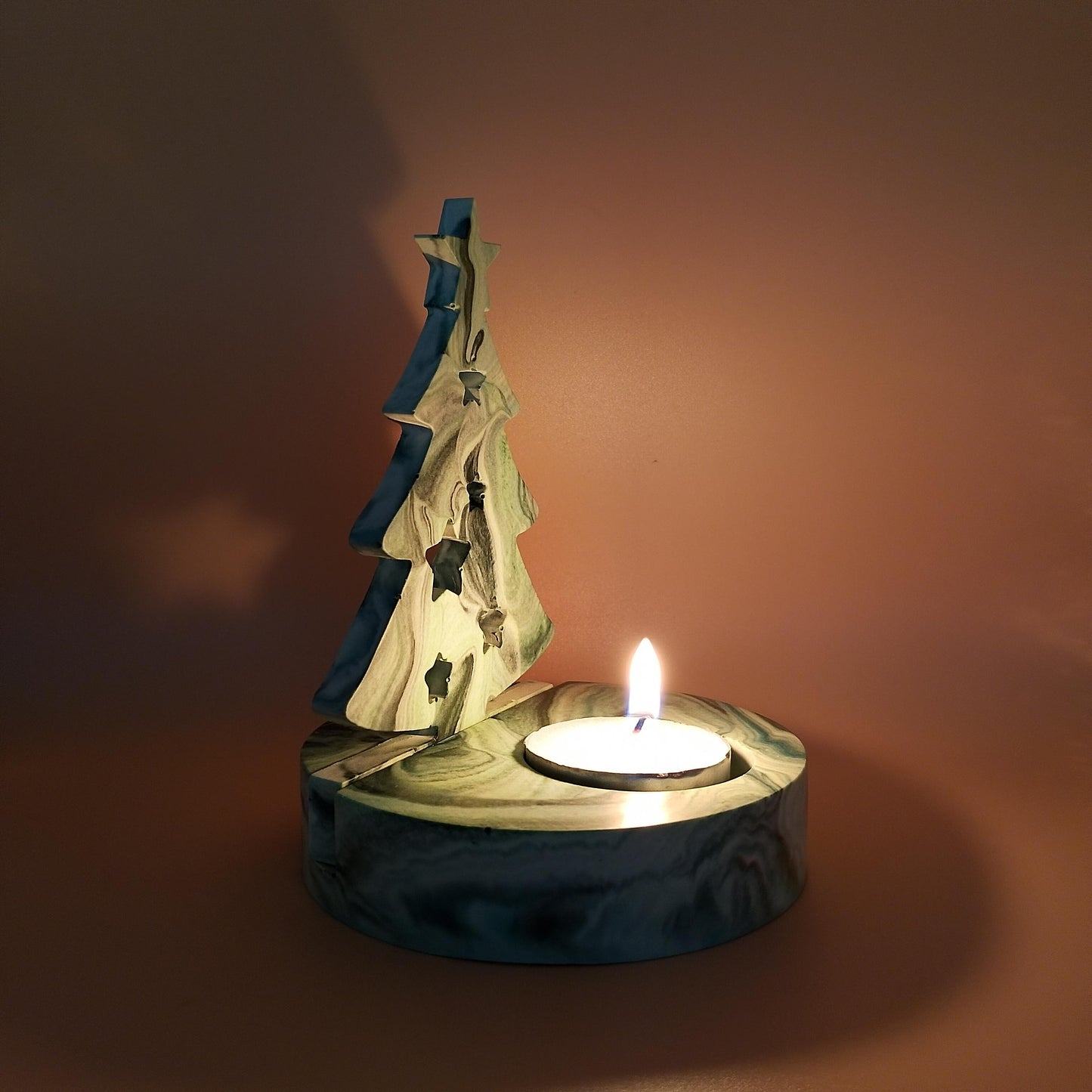Christmas Tree Tealight Holder