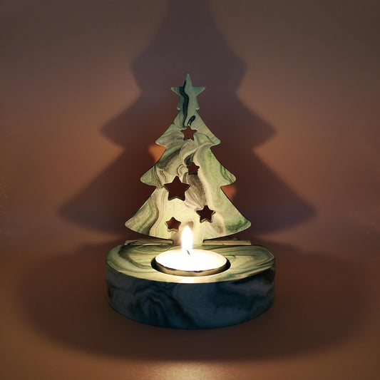 Christmas Tree Tealight Holder