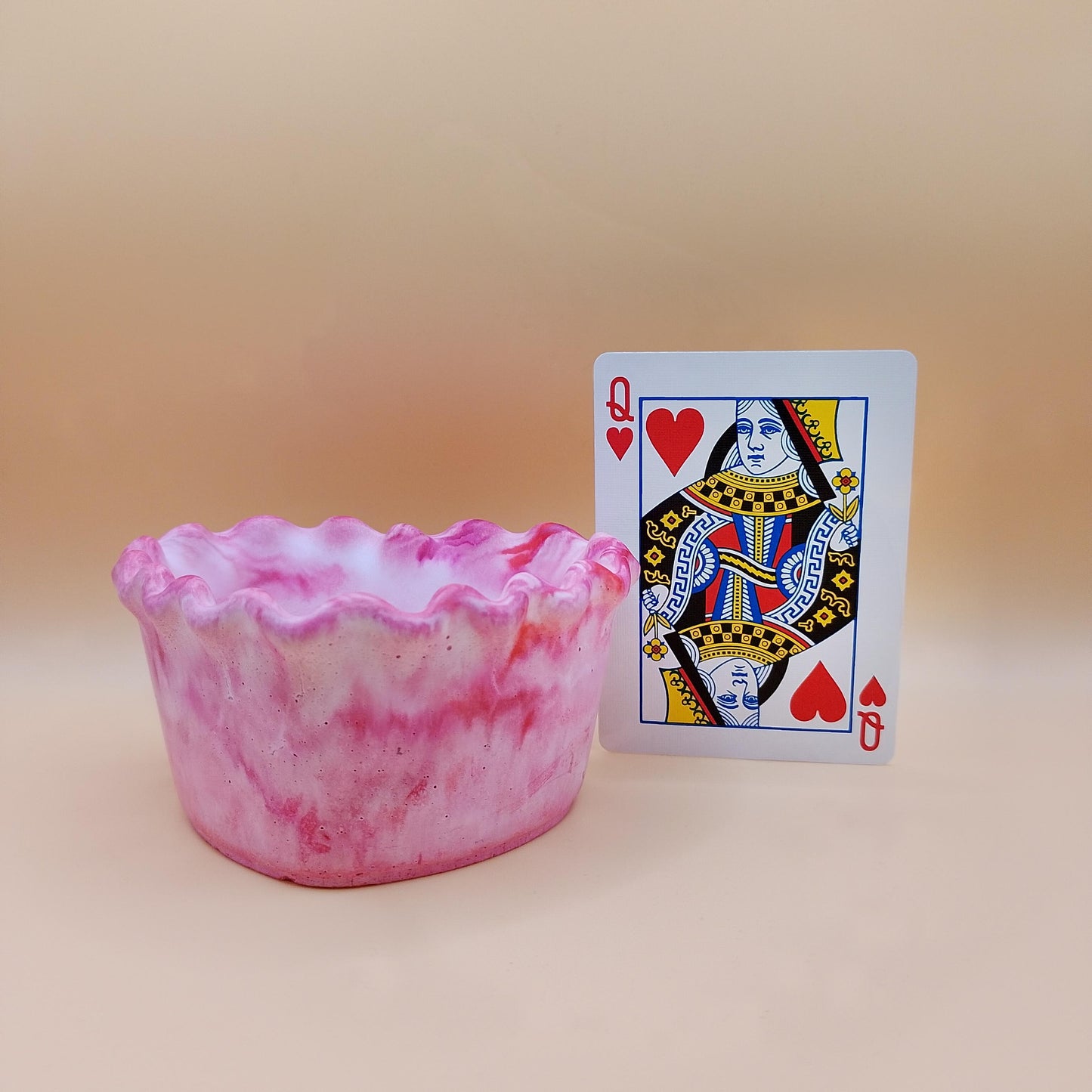 Wavy Edged Heart Dish